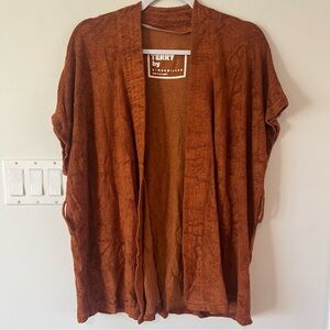 Terry by Simon Miller Kimono Terry Brown Robe Comfort